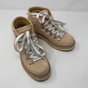 Montelliana Marlena nude leather hiker boot